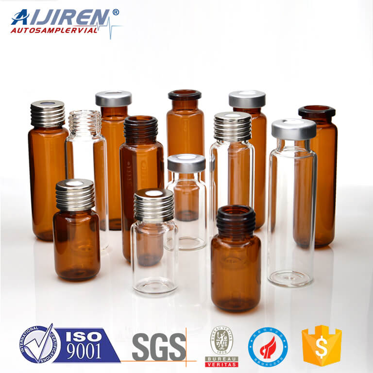 high quality gas chromatography vials with aluminum cap 